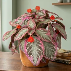 Pink Brocade